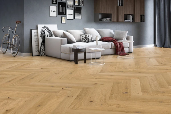 Podłoga drewniana półmatowe